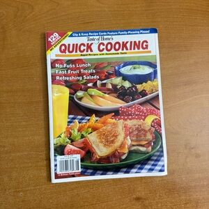 Taste of Home Quick‎ Cooking Cookbook - Red and Blue Cover